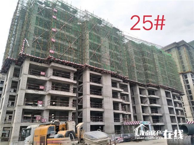 汝南建业城3月工程进度22
